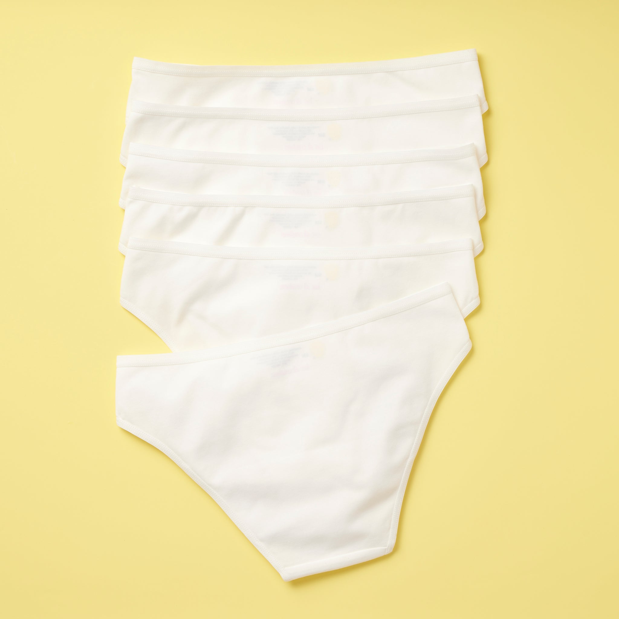  Yellowberry Simple Cotton Bikini Underwear Bundle 6PK Best Soft  Panty for Girls (XS, Kit): Clothing, Shoes & Jewelry