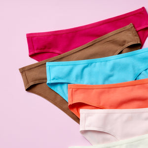 Petal Pima Cotton Girls Underwear Bundle - Yellowberry