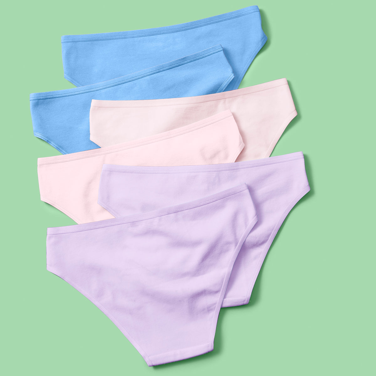 Simple Pima Cotton Underwear Bundle of Six