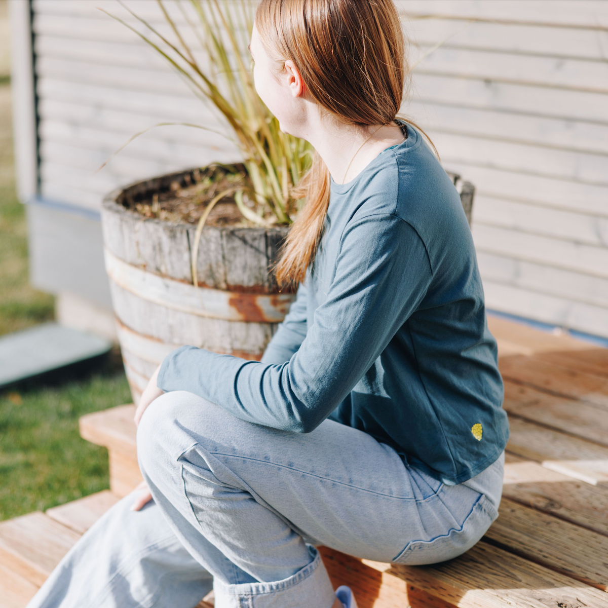 Whisper Cotton Long Sleeve Tee