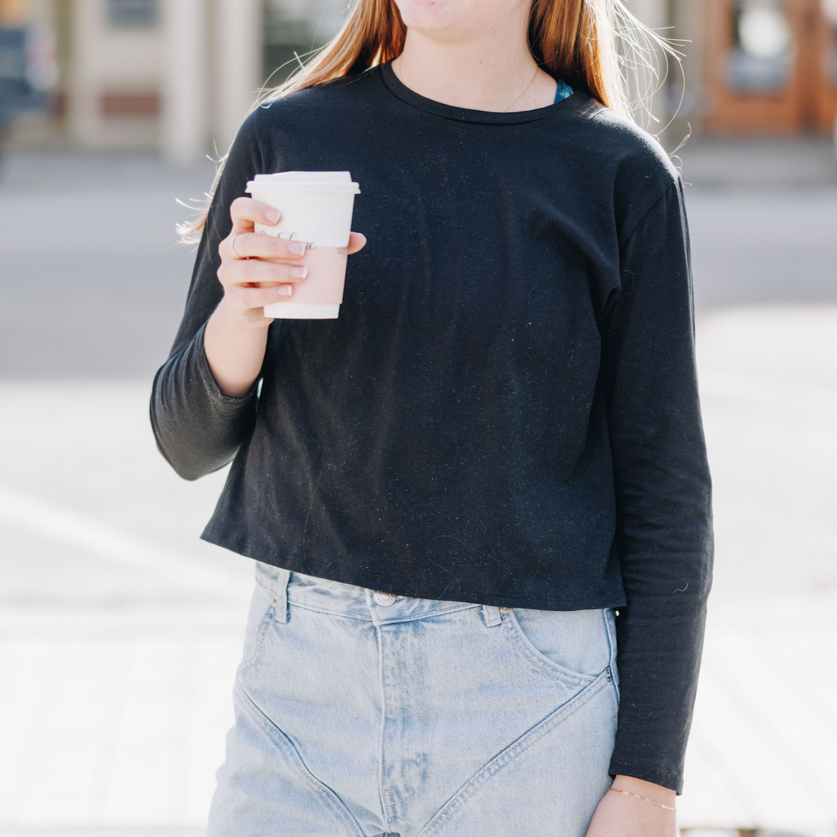 Whisper Cotton Long Sleeve Tee