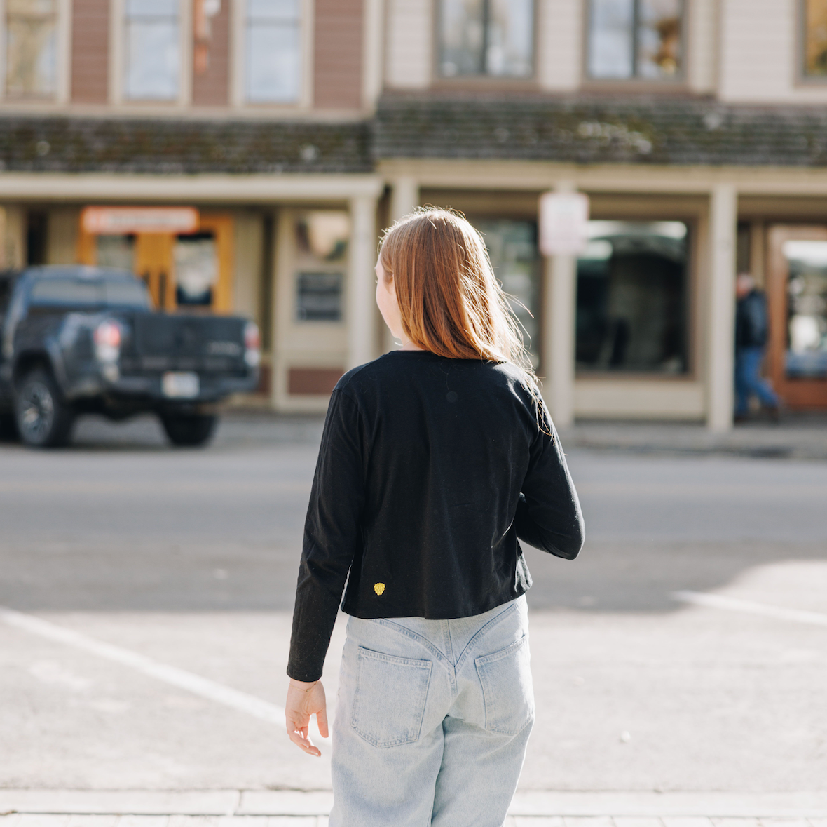 Whisper Cotton Long Sleeve Tee