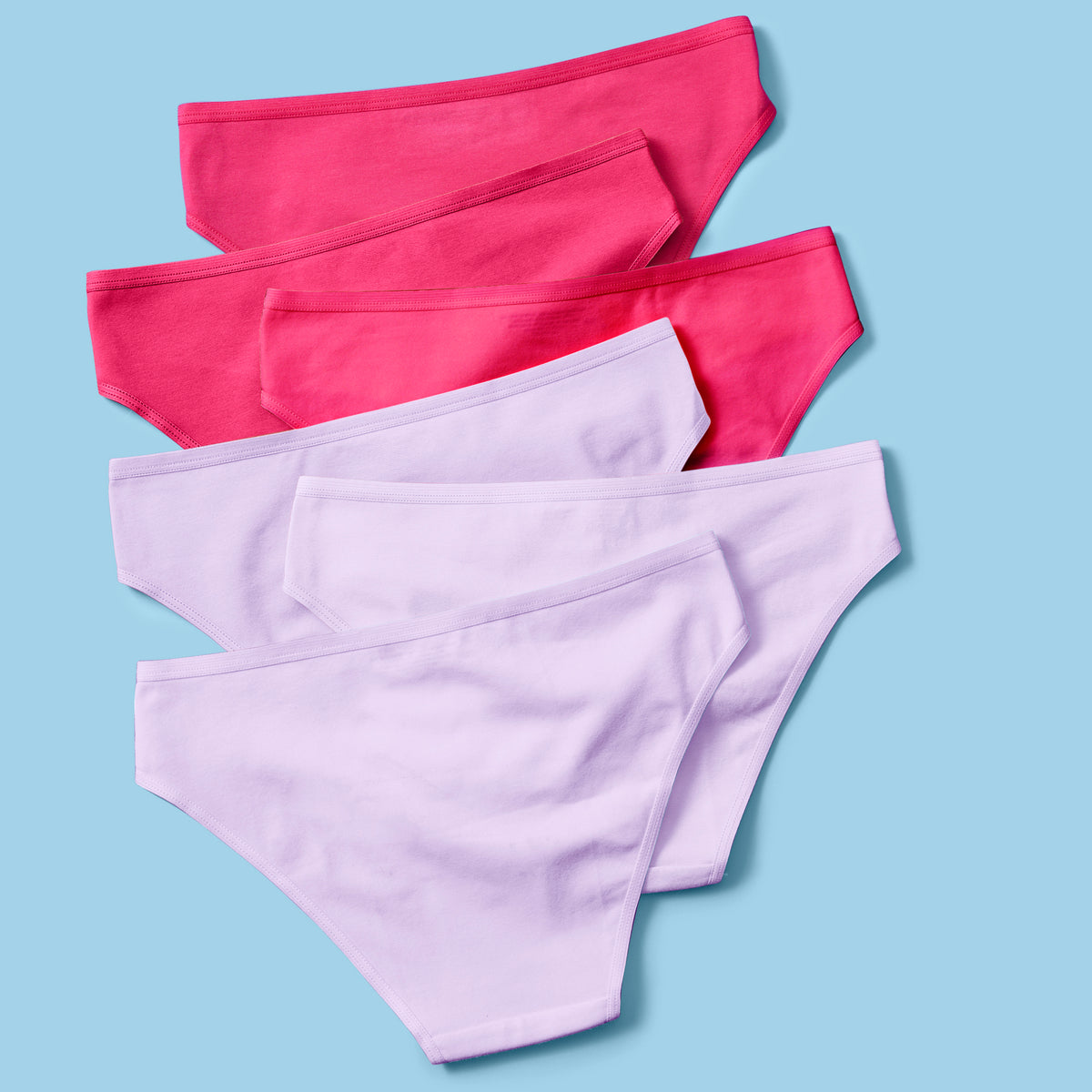 Simple Pima Cotton Underwear Bundle of Six