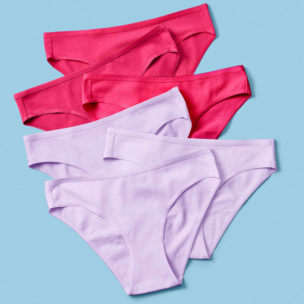 Simple Pima Cotton Underwear Bundle of Six