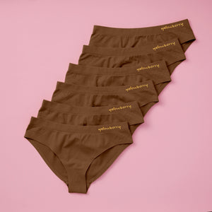 Buy Yellowberry Twistr Seamless Panty - Great Underwear for Girls, Bikini  Panties for Tweens and Teens (S/M, Snowflake) Online at desertcartKUWAIT