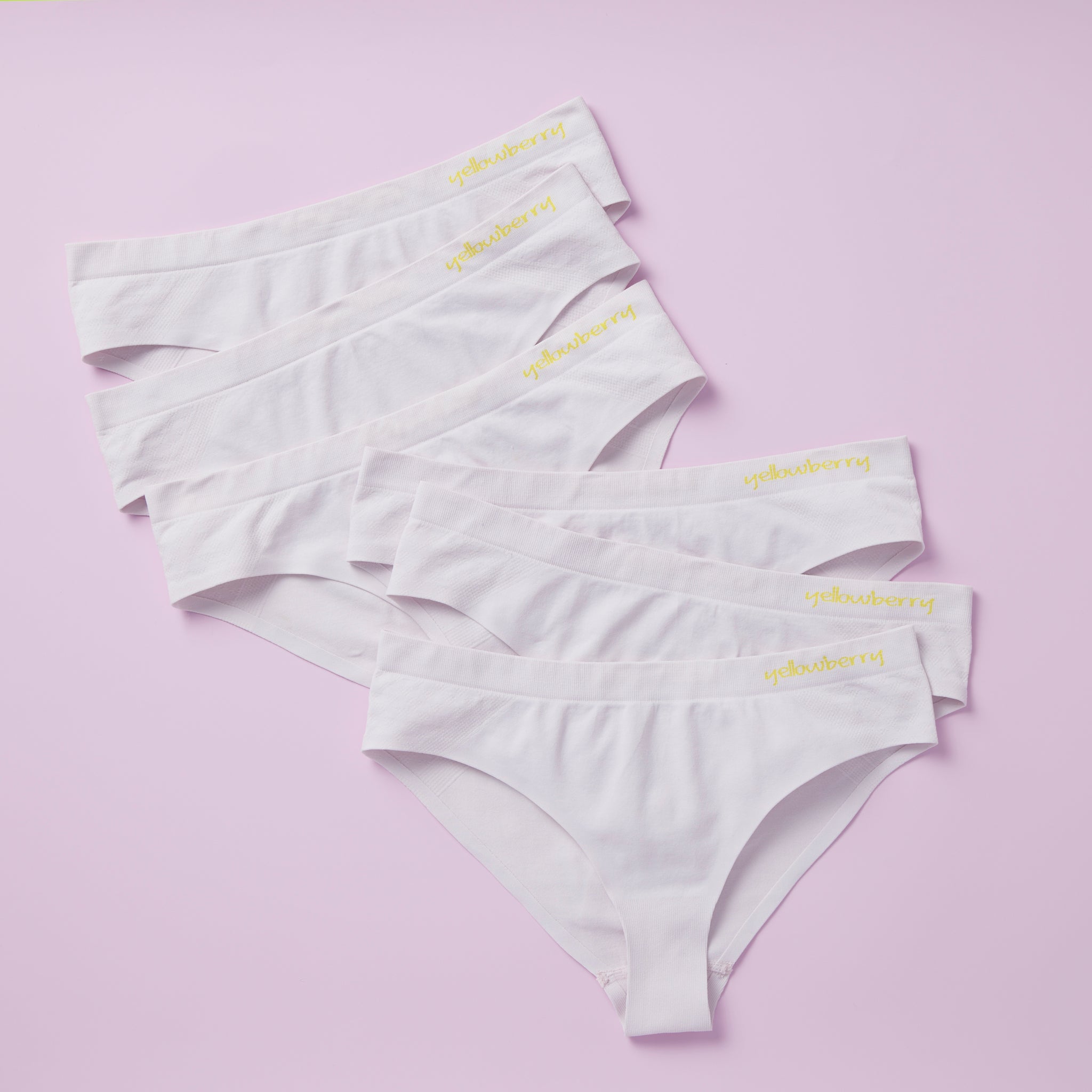 Yellowberry® Girls 6PK High Quality Pima Cotton Super Soft Bikini Underwear