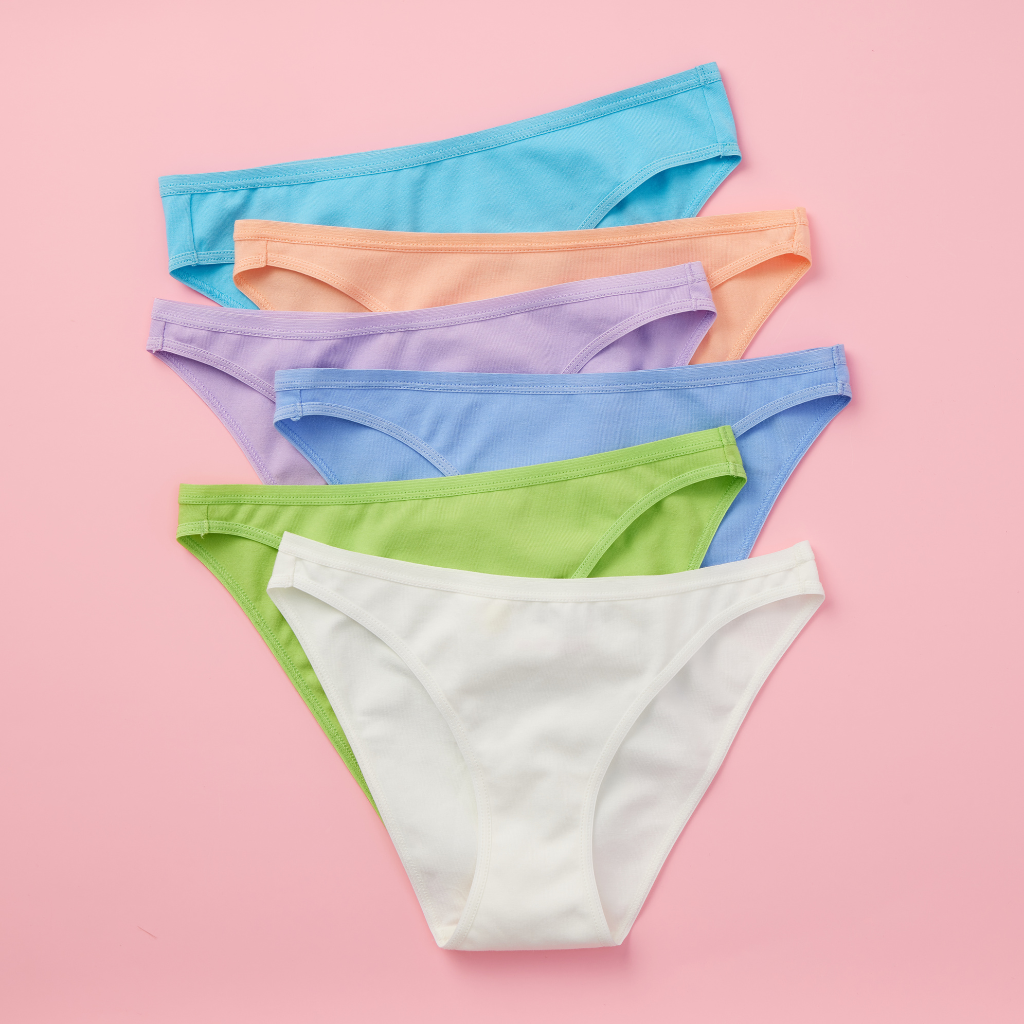 Mayoral - Teen Girls Blue Cotton Knickers (4 Pack)