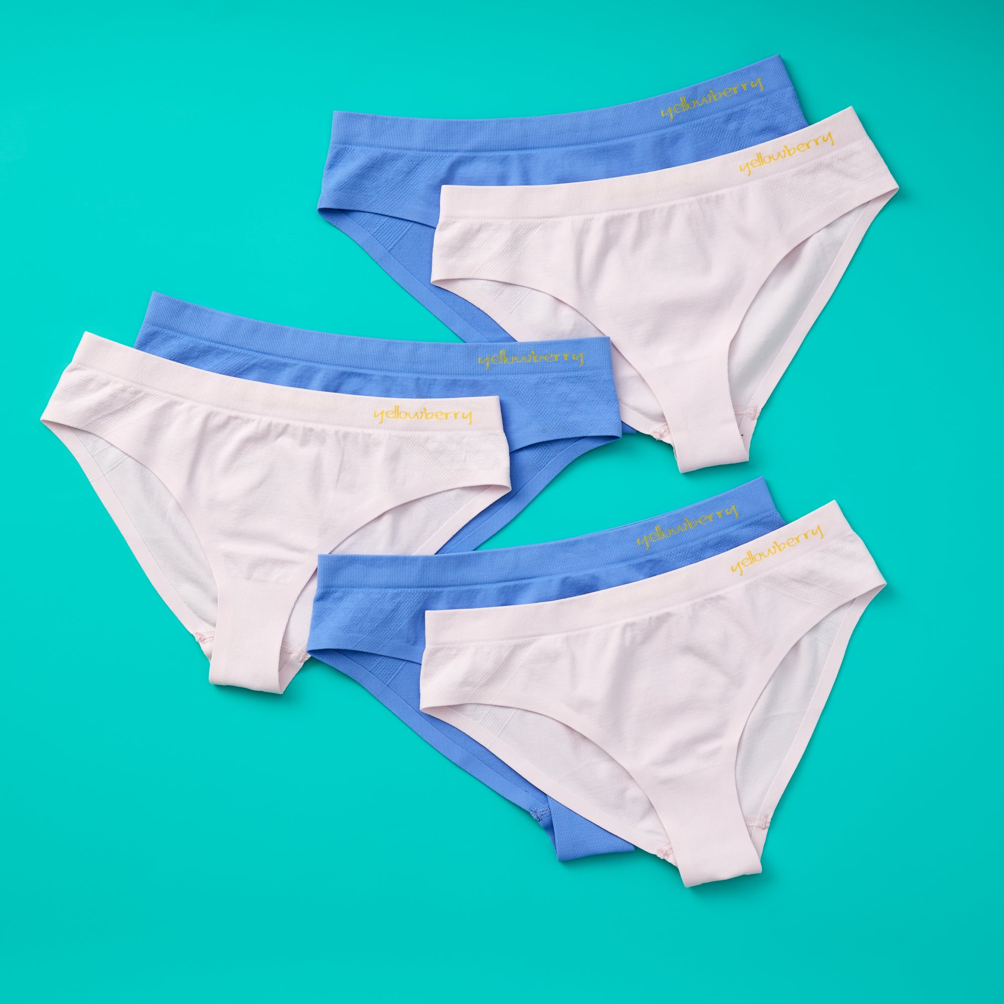 Yellowberry Smartie Pants Seamless Underwear Twistr Panty Quality Bundle  Girls Underwear (Pack of 6)