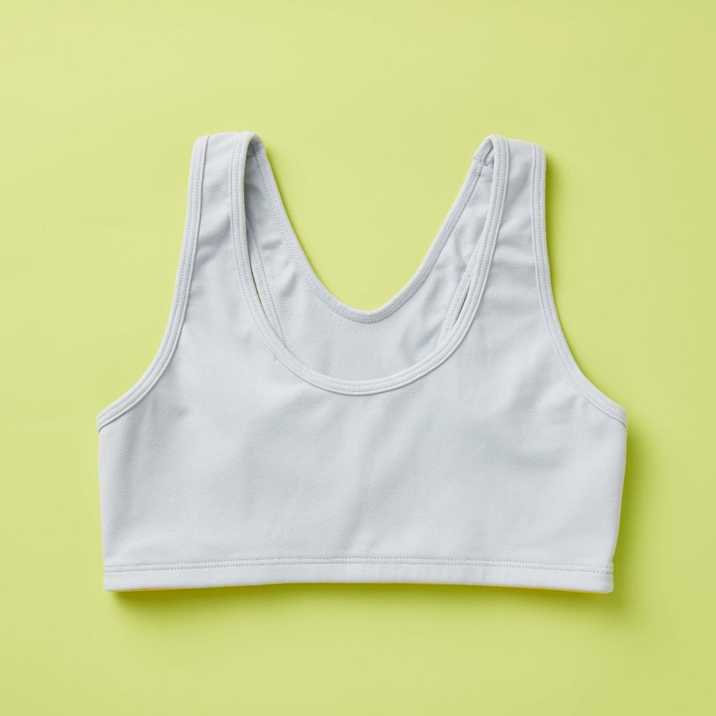  Yellowberry Luna - Best Sports Bra for Girls, Tweens and Teens  - Great First Everyday Bra (X-Small, Mocha): Clothing, Shoes & Jewelry