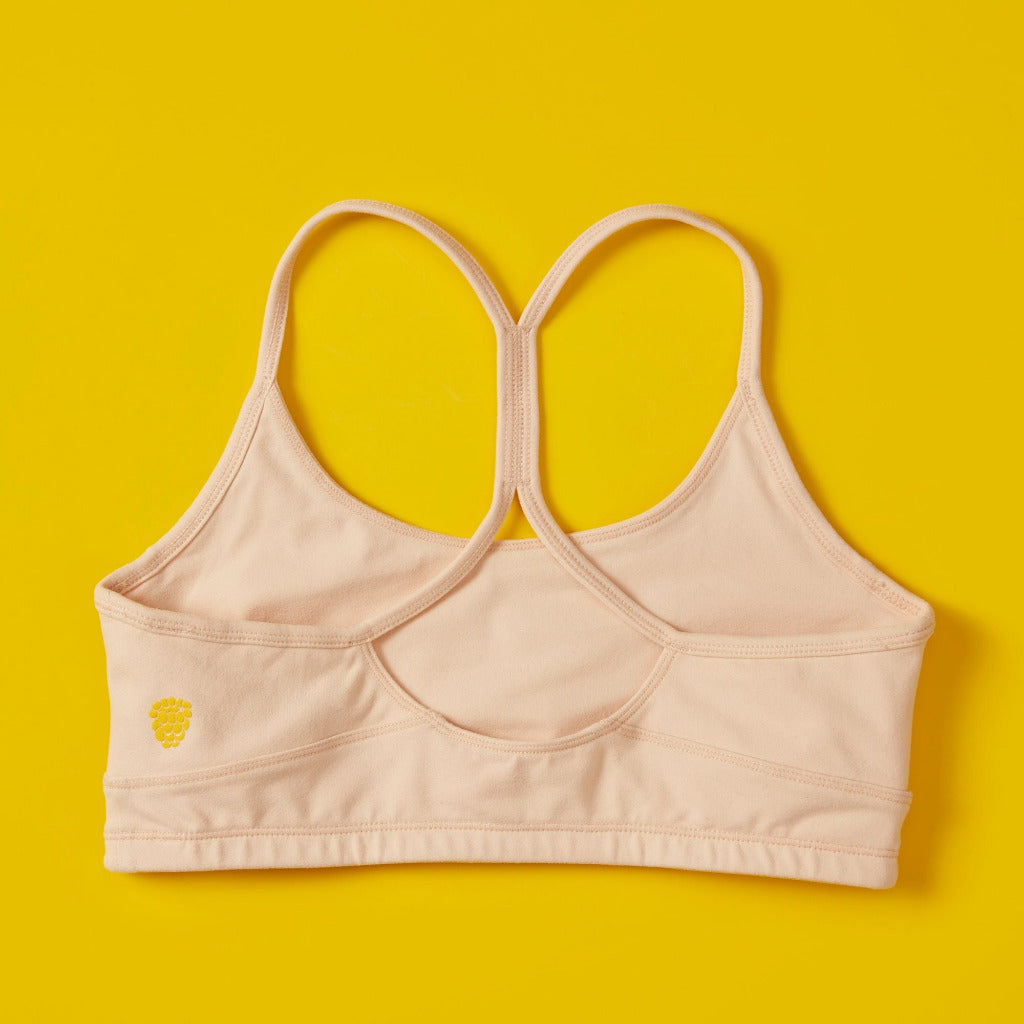  Yellowberry Half Moon - Best Girls Sports Bra, Great for Teens  and Tweens! (XS, Starry Night): Clothing, Shoes & Jewelry
